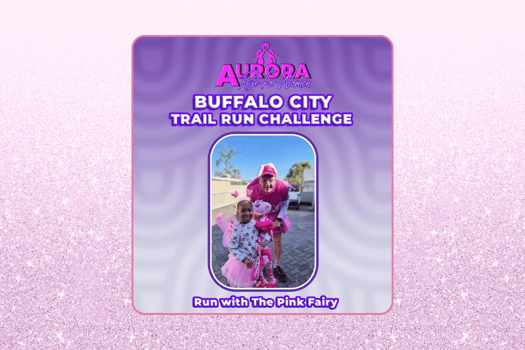 Aurora Rise for Women Buffalo City Trail run challenge