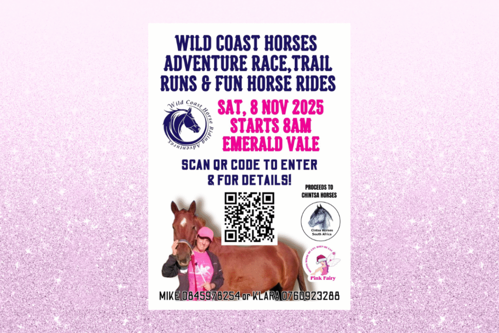 Wild Coast Horses Adventure Race, Trail Runs & Fun Horse Rides