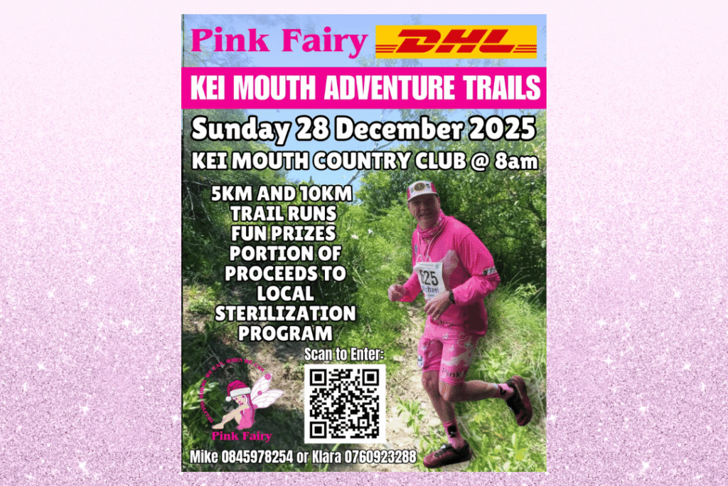 Pink Fairy Kei Mouth Adventure Trails 28 December 2025
