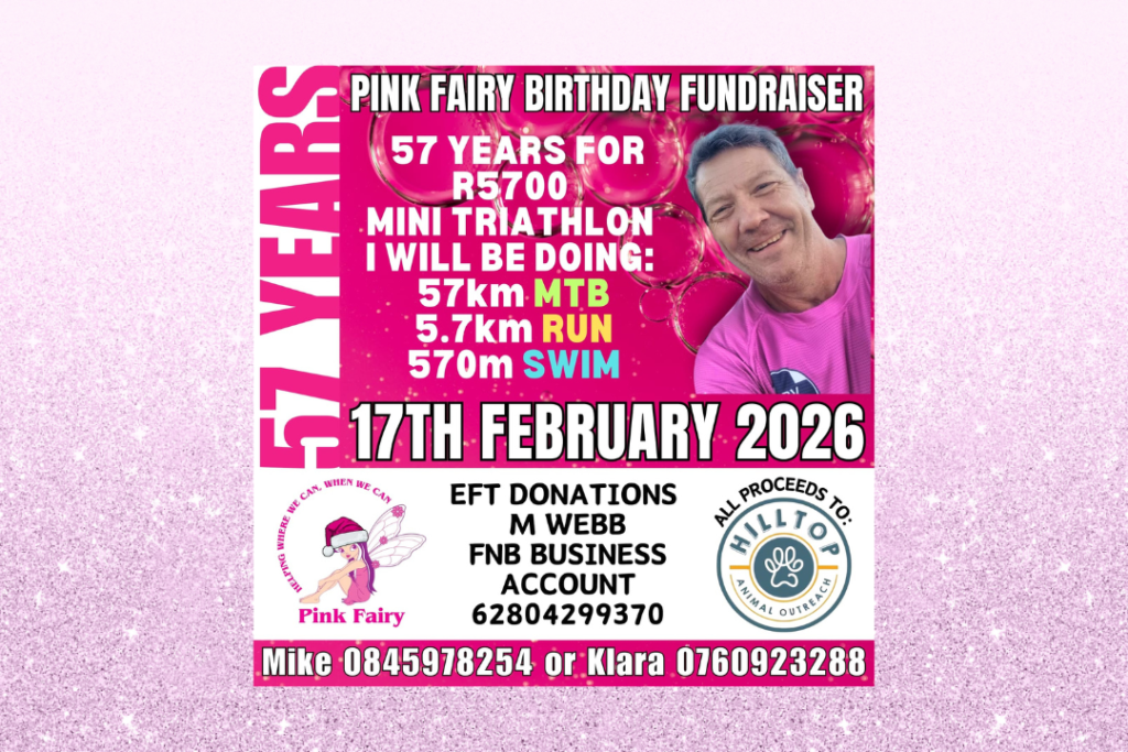 Pink Fairy Birthday Fundraiser 17th February 2026