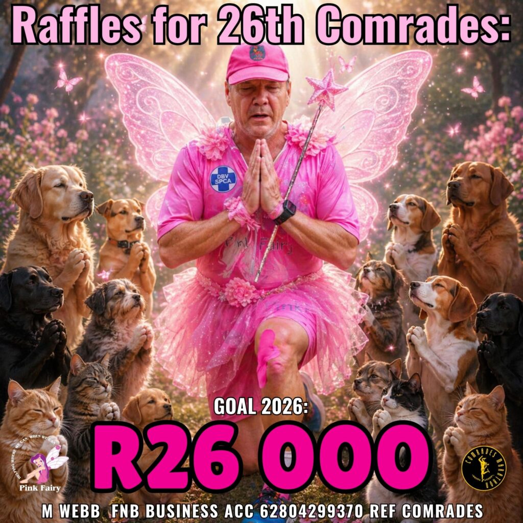 Pink Fairy Comrades Marathon Fundraiser 2026